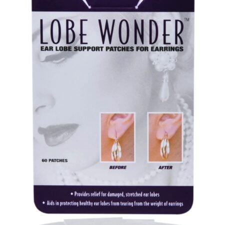 Lobe Wonder - The ORIGINAL Ear Lobe Support Patch for Pierced Ears - Eliminates the Look o - Image 2